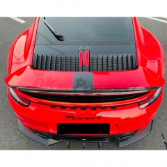 MIW Style Dry Carbon Fiber Rear Diffuser For Porsche 911 992 Carrera S 2019-2023