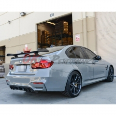 MP Style Dry Carbon Fiber Rear Spoier For BMW M3 M4 F80 F82 F83 2014-2020