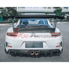CMST Style Carbon Fiber Rear Diffuser For Porsche 911 GT3RS 991 2018-2020