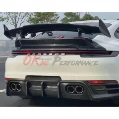 BraBx Style Dry Carbon Fiber Aero Body Kit For Porsche 911 992 Carrera 2019-2023