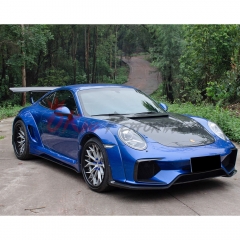 C Style Carbon Fiber Hood For Porsche 911 Carrera 991 991.1 991.2 2012-2018