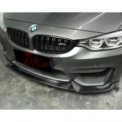 Varis Style Carbon Fiber Front Lip For BMW M3 M4 F80 F82 F83 2014-2020