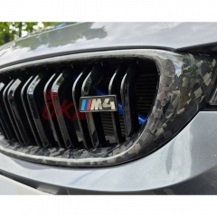 Forged Carbon Fiber Front Grille For BMW M3 M4 F80 F82 F83 2014-2020