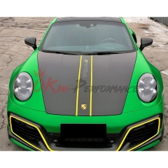 Techart Street R Style Dry Carbon Fiber Body Kit For Porsche 911 992 Turbo S