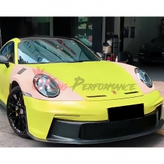 Topcar Style Dry Carbon Fiber With Portion Primer Fenders For Porsche 911 992 Carrera S 2019-2023