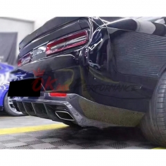 SRT Style Carbon Fiber Rear Diffuser For Dodge Challenger 2015-2023