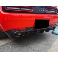 SRT Style Carbon Fiber Rear Diffuser For Dodge Challenger 2015-2023