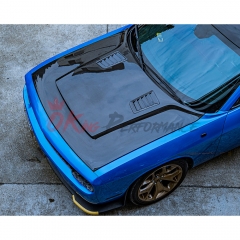 CMST Style Carbon Fiber Hood For Dodge Challenger 2008-2023