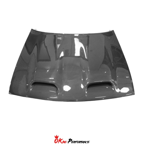 Hellcat Redeye Style Carbon Fiber Hood For Dodge Challenger 2015-2023