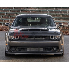 Hellcat Style Carbon Fiber Front Bumper For Dodge Challenger 2015-2023