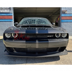 Hellcat Style Carbon Fiber Front Bumper For Dodge Challenger 2015-2023