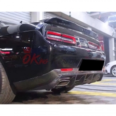 SRT Style Carbon Fiber Rear Diffuser For Dodge Challenger 2015-2023