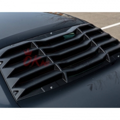 Carbon Fiber Rear Window Louver Cover For Dodge Challenger 2008-2023