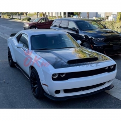SRT Demon Style Carbon Fiber Hood For Dodge Challenger 2008-2023