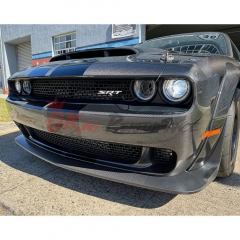 Hellcat Style Carbon Fiber Front Bumper For Dodge Challenger 2015-2023