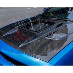 CMST Transparent Style Carbon Fiber Hood For Dodge Challenger 2008-2023