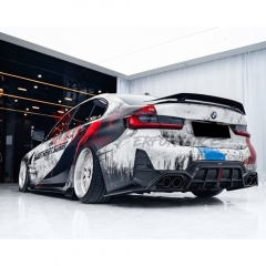 CMST Style Dry Carbon Fiber Side Skirt For BMW 3 Series G20 LCI 2019-ON