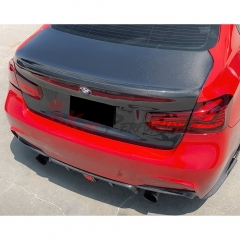 CSL Style Carbon Fiber Rear Trunk Boot Lid For BMW 3 Series F30 2013-2018