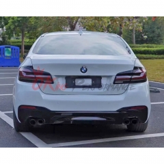 Facelift G30 LCI MT Style PP Full Body Kit For BMW 5 Series F10 2010-2016