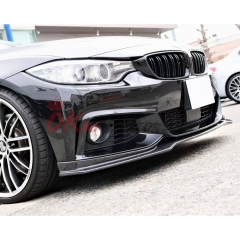 End CC Style Carbon Fiber (CFRP) Front Lip For BMW 4 Series F32 F33 F36 2014-2019