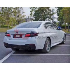 Facelift G30 LCI MT Style PP Full Body Kit For BMW 5 Series F10 2010-2016