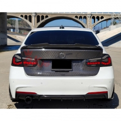 OEM Style Carbon Fiber Rear Trunk Boot Lid For BMW 3 Series F30 2013-2018