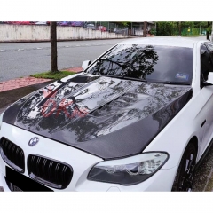 Hamann Style Carbon Fiber Hood For BMW 5 Series F10 F11 F07 M5 2010-2016