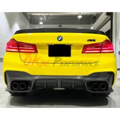 3D-Style Carbon Fiber Rear Diffuser For BMW 5 Series F90 M5 2017-2023