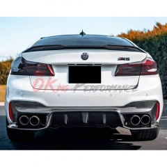 3D-Style Carbon Fiber Rear Diffuser For BMW 5 Series F90 M5 2017-2023