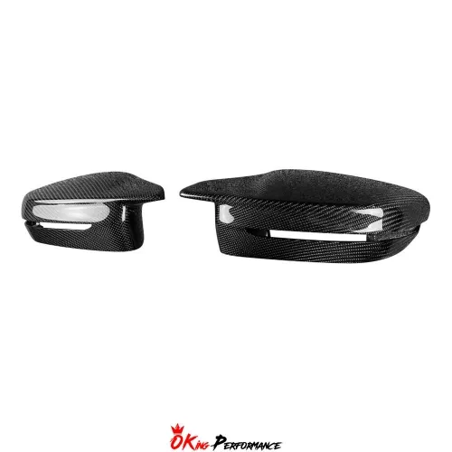 MP Style Carbon Fiber Side Mirror Cover For BMW 3 Serises G20 LCI 2023-ON RHD
