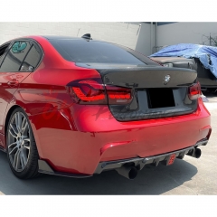 CSL Style Carbon Fiber Rear Trunk Boot Lid For BMW 3 Series F30 2013-2018