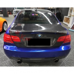 CSL Style Carbon Fiber Rear Trunk For BMW E92 M3 2009-2013