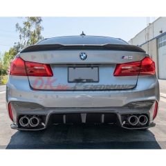 3D-Style Carbon Fiber Rear Diffuser For BMW 5 Series F90 M5 2017-2023