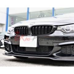End CC Style Carbon Fiber (CFRP) Front Lip For BMW 4 Series F32 F33 F36 2014-2019