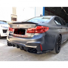 3D-Style Dry Carbon Fiber Rear Diffuser For BMW 5 Series F90 M5 2017-2023