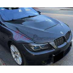 GTS-Style Carbon Fiber Hood For BMW 3 Series E90 2009-2012