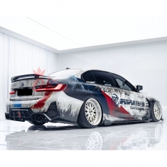 CMST Style Dry Carbon Fiber Side Skirt For BMW 3 Series G20 LCI 2019-ON