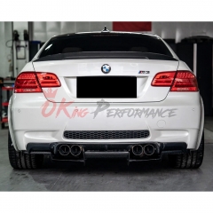 Varis Style Carbon Fiber Rear Diffuser Undertray For BMW E92 M3 2009-2013