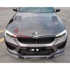 OKing Style Dry Carbon Fiber Hood For BMW 5 Series G30 G38 F90 M5 2017-2023