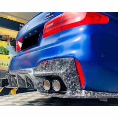 3D-Style Dry Carbon Fiber Rear Diffuser For BMW 5 Series G30 G38 2017-2023