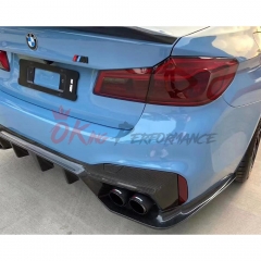 3D-Style Dry Carbon Fiber Rear Diffuser For BMW 5 Series G30 G38 2017-2023