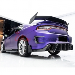 CMST Style Carbon Fiber Rear Spoiler Wing For Dodge Charger 2015-2023