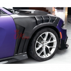 CMST Style Carbon Fiber Front Fenders For Dodge Charger 2015-2023
