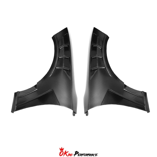 CMST Style Carbon Fiber Front Fenders For Dodge Charger 2015-2023
