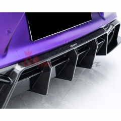 CMST Style Carbon Fiber Rear Diffuser For Dodge Charger 2015-2023