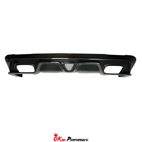 CMST Style Carbon Fiber Rear Diffuser For Dodge Challenger 2015-2023