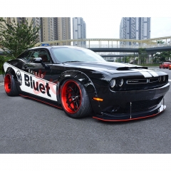 CMST Style Glass Fiber (FRP) Wide Body Fender Flares Wheels Arches For Dodge Challenger 2015-2023
