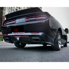 CMST Style Carbon Fiber Rear Diffuser For Dodge Challenger 2015-2023