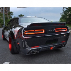 CMST Style Carbon Fiber Rear Diffuser For Dodge Challenger 2015-2023
