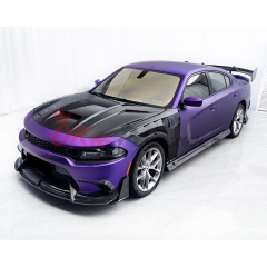 CMST V1 Style Carbon Fiber Hood For Dodge Charger 2015-2023